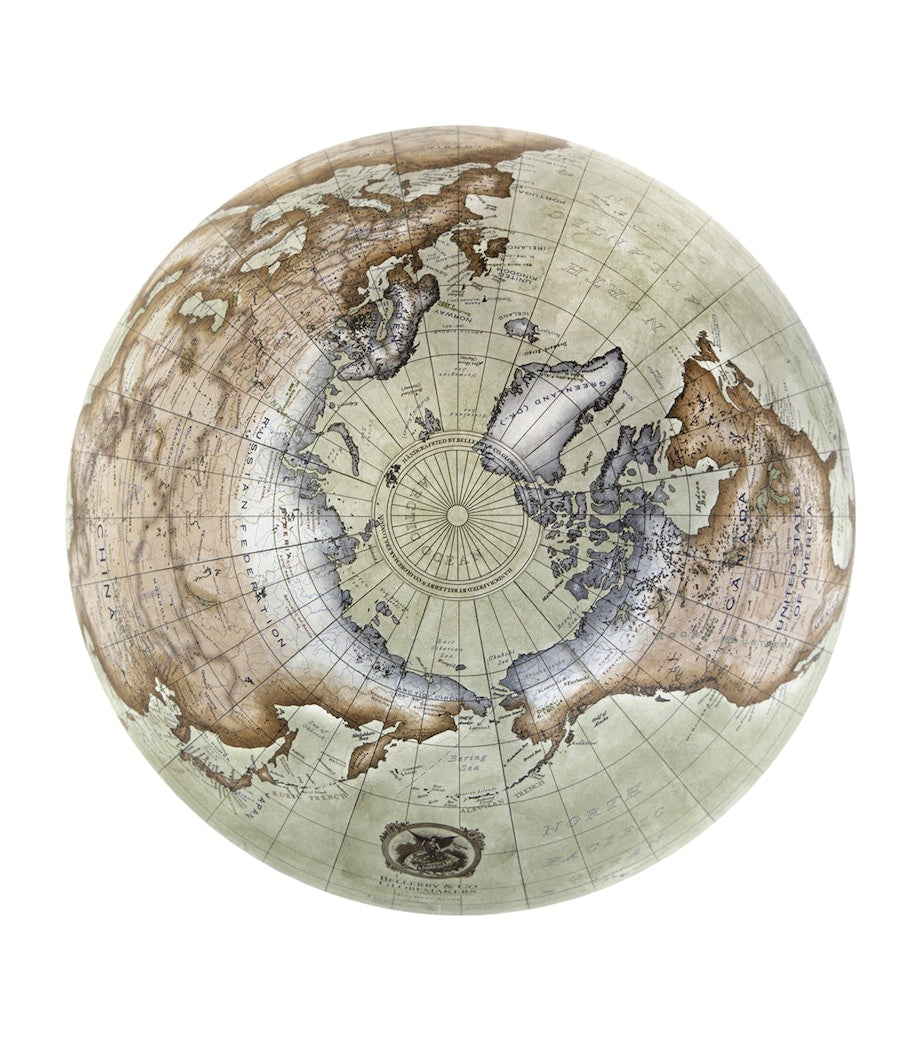 Bellerby Brass Albion Desk Globe 22cm - British product