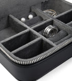 Buben & Zorweg leather Roma jewellery case 6.5cm x 16cm x 12cm - British product