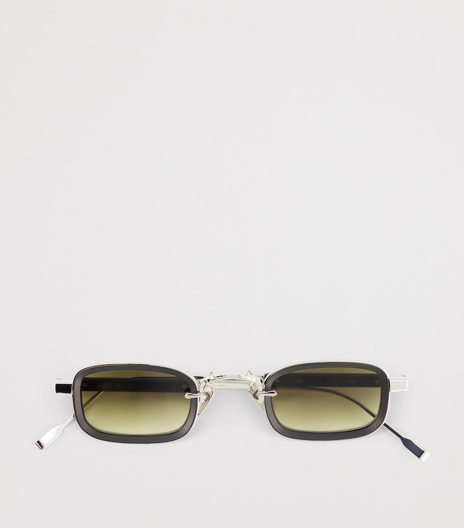Sato Canicula Titan-Sonnenbrille handgefertigt in Japan, britische Version