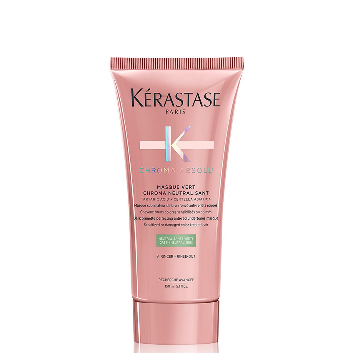 Kérastase Chroma Absolu, Softening Mask, Neutralising Red Tones, For Brown Colour-Treated Hair, With Lactic Acid, 150ml GOODS Boots   