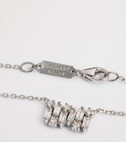 Suzanne Kalan white gold diamond necklace, imported from the UK