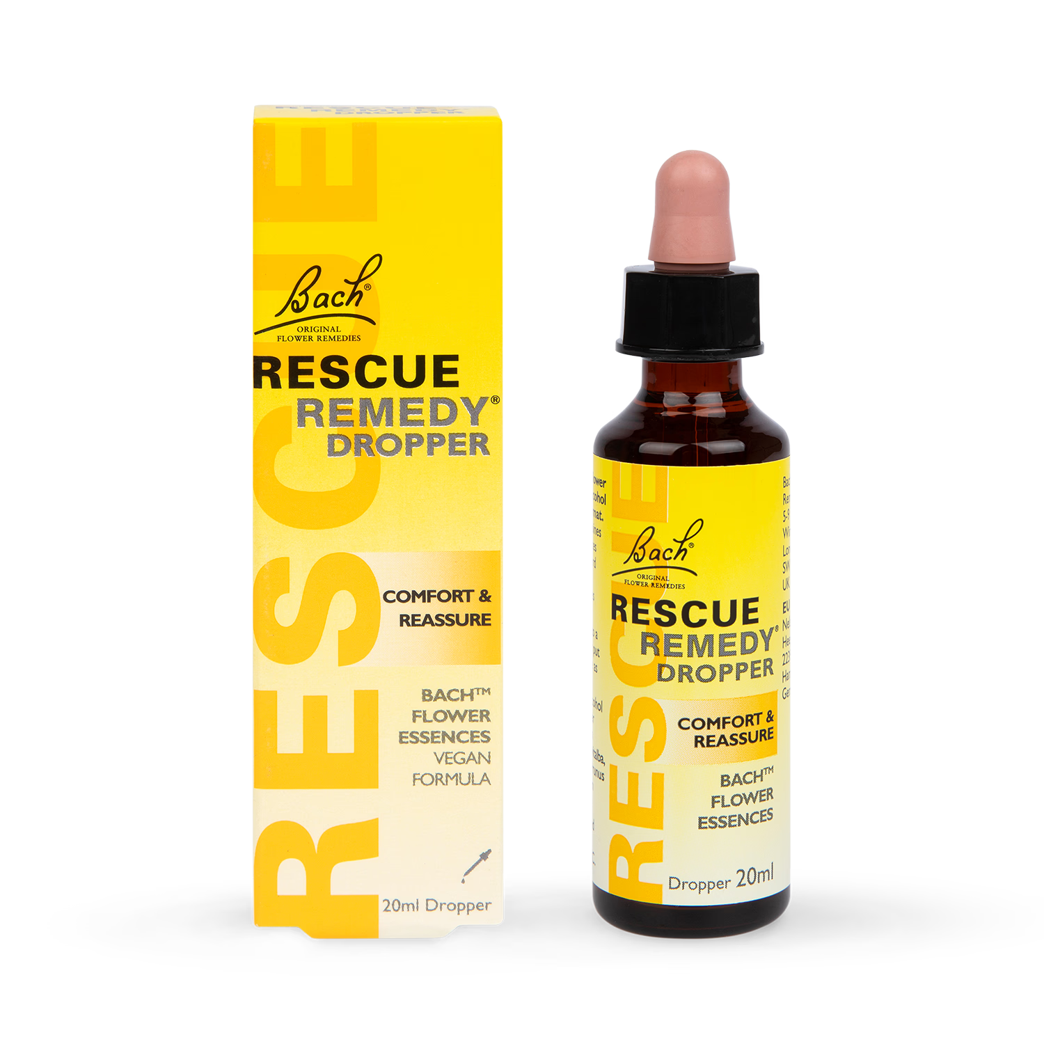 Nelsons Rescue Remedy Drops 20ml imported from the UK