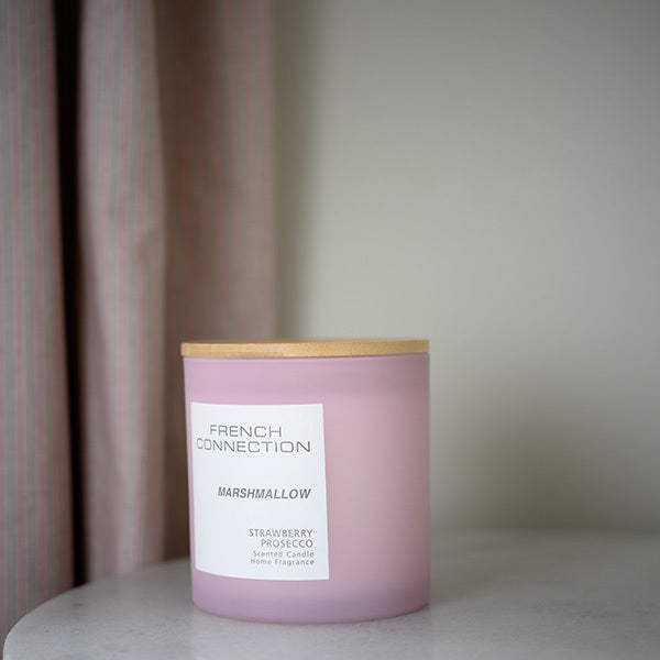 French Connection Strawberry Prosecco candle 200g, UK version