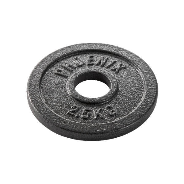 Phoenix Fitness weight plate 2.5kg 2 inch - British product