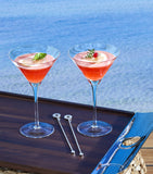 Christofle stainless steel cocktail stirrers set of 2 - British product