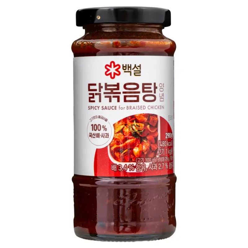 Beksul Spicy Braised Chicken Sauce, imported from the UK