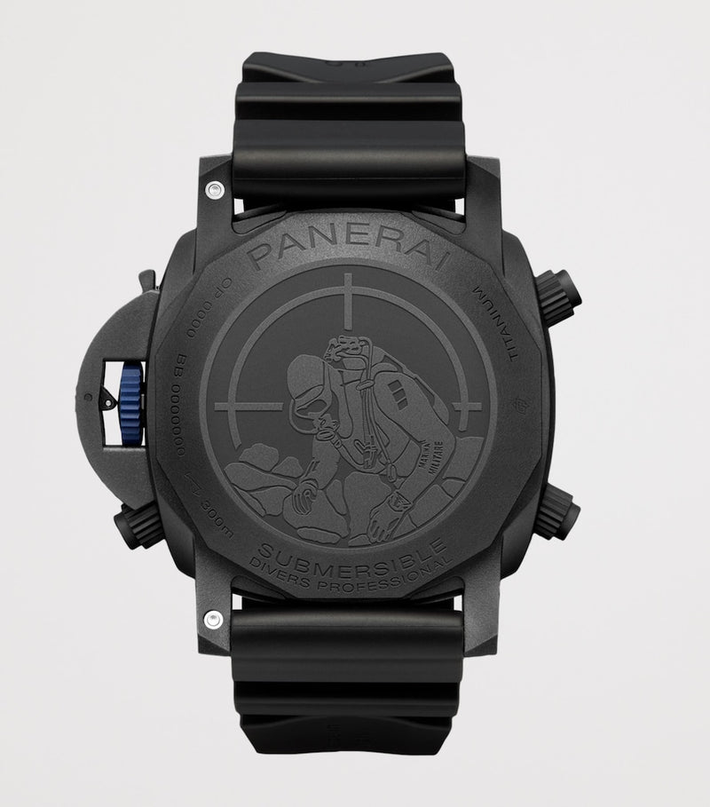 Panerai titanium Submersible Marina Militare dive watch 47mm (British brand)