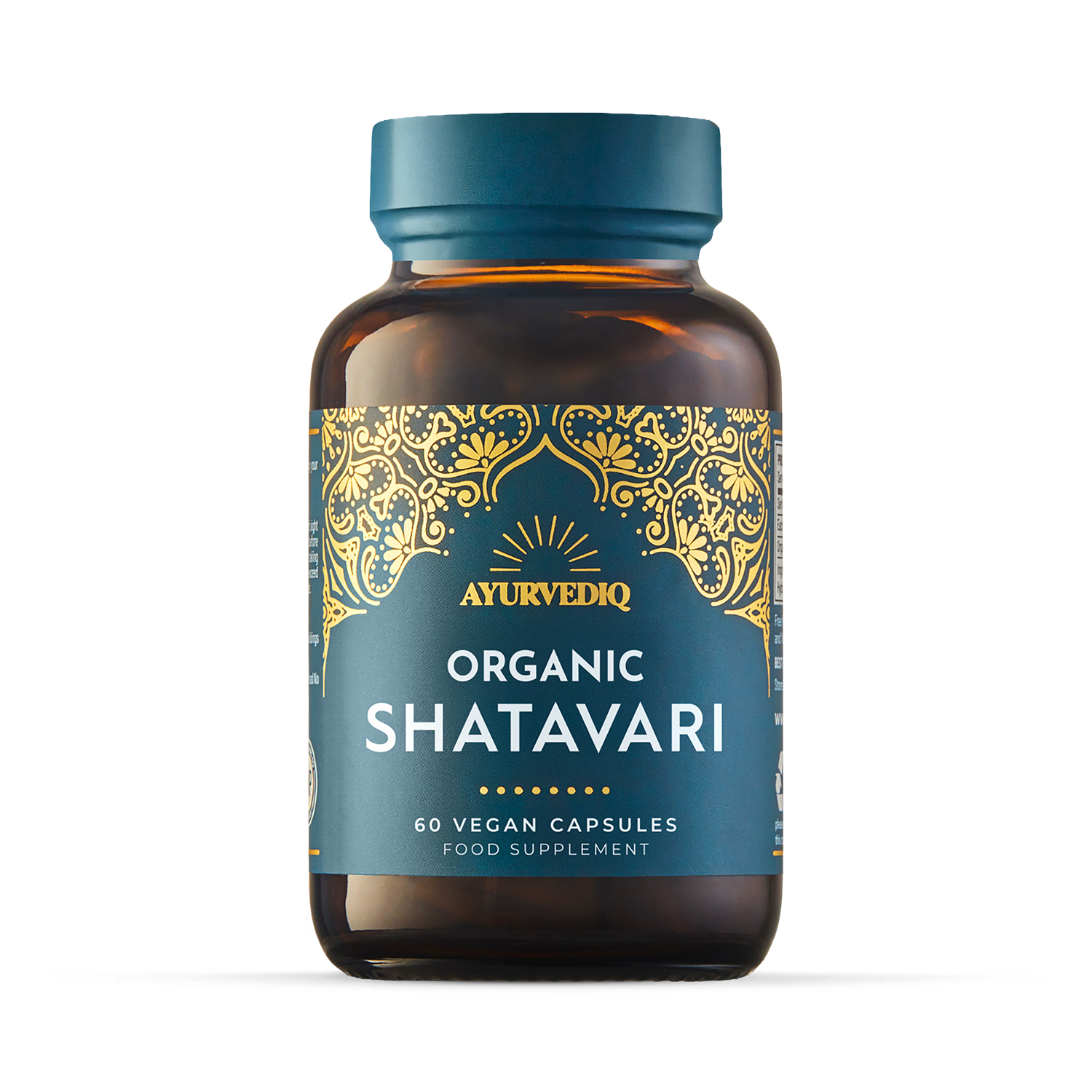 Ayurvediq organic shatavari capsules 60 - British product