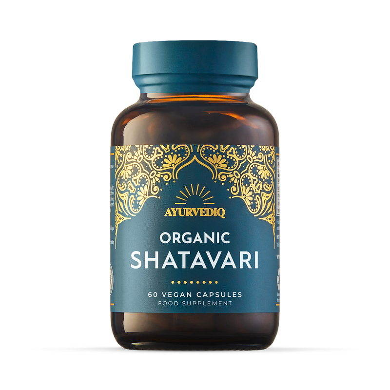 Ayurvediq organic shatavari capsules 60 - British product