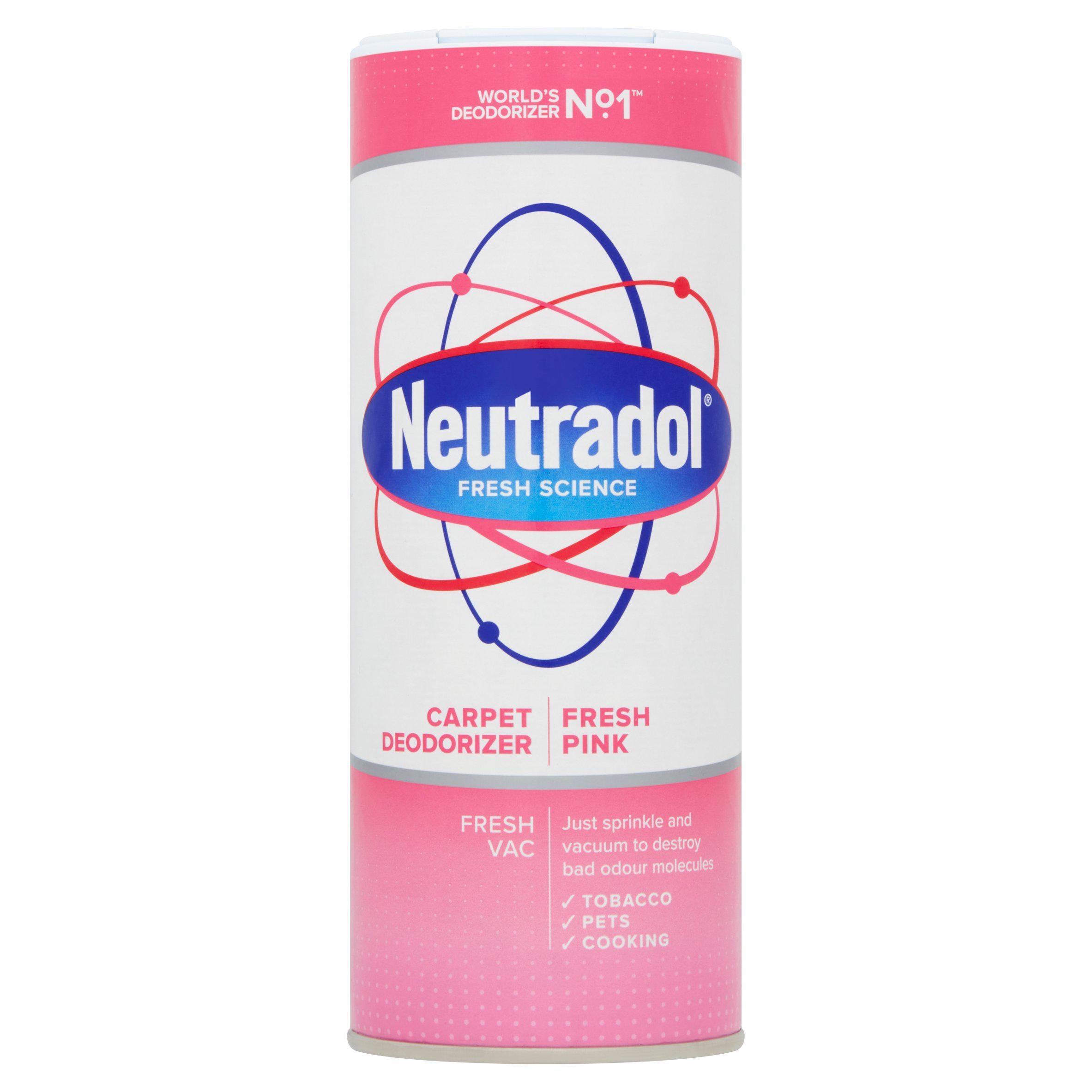 Neutradol Fresh Pink Science Carpet Deodorizer 350g GOODS Sainsburys   