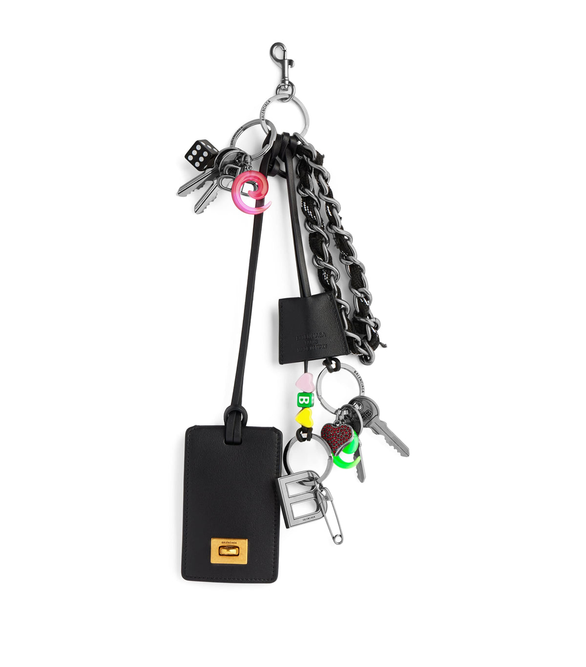 Balenciaga Rodeo Tag Bag Charm - British product