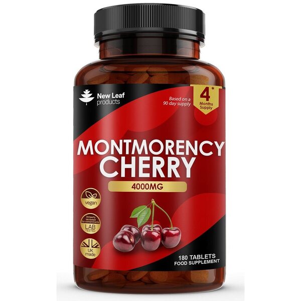 Montmorency Cherry 4000mg Extract - 180 Tablet High Strength GOODS Superdrug   