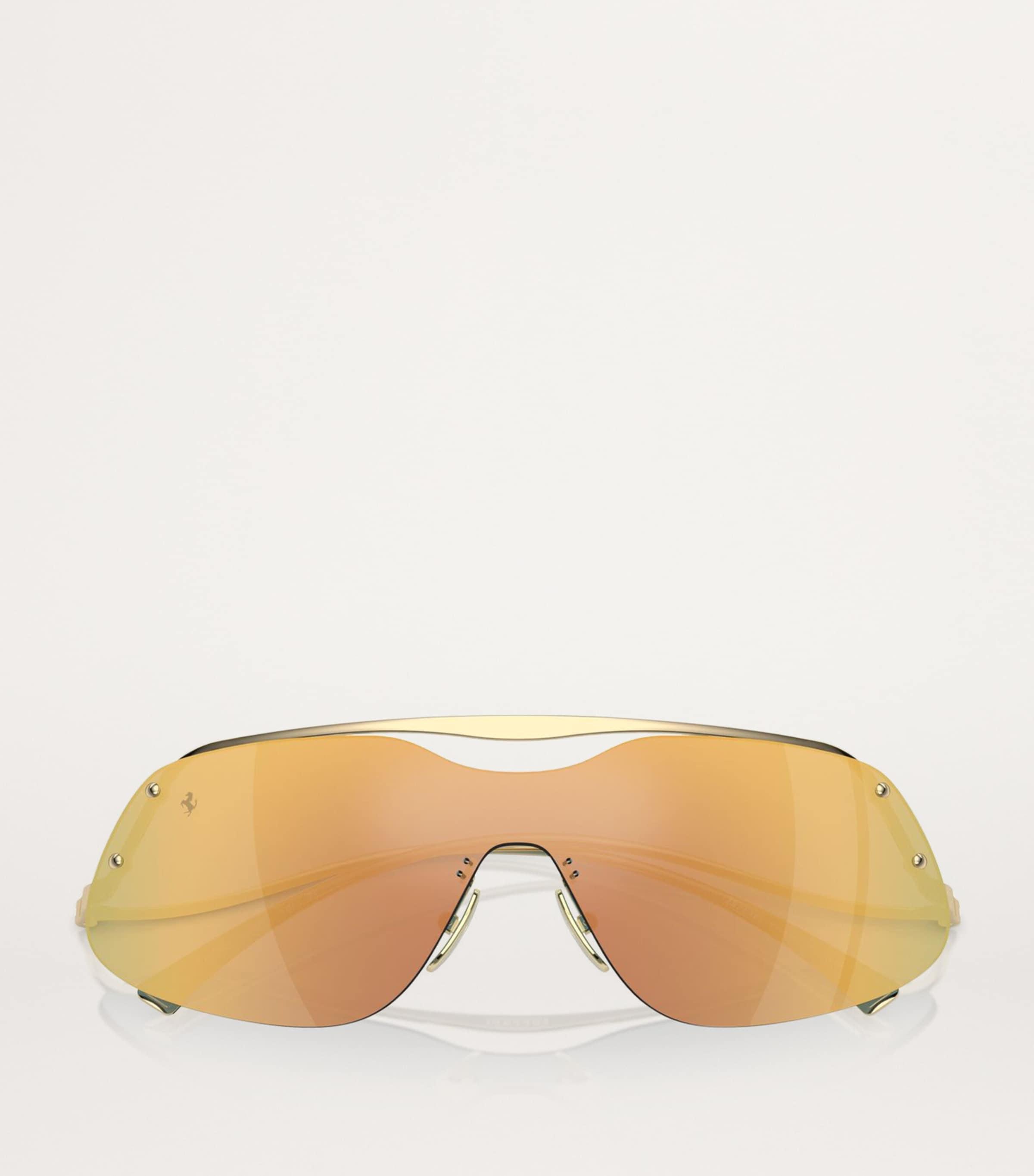 Ferrari Metal FH1007 Sunglasses with high-performance lenses, UK version