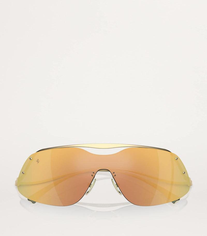 Ferrari Metal FH1007 Sunglasses with high-performance lenses, UK version