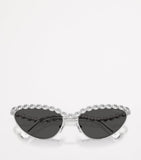 Swarovski metal cat eye sunglasses 0SK7030 (British brand)