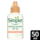 Simple Protect 'N' Glow Radiance Booster SPF 30 50ml All Boots   