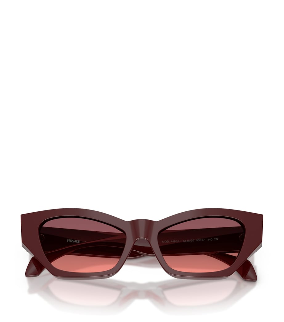 Versace cat-eye red tint sunglasses - British product