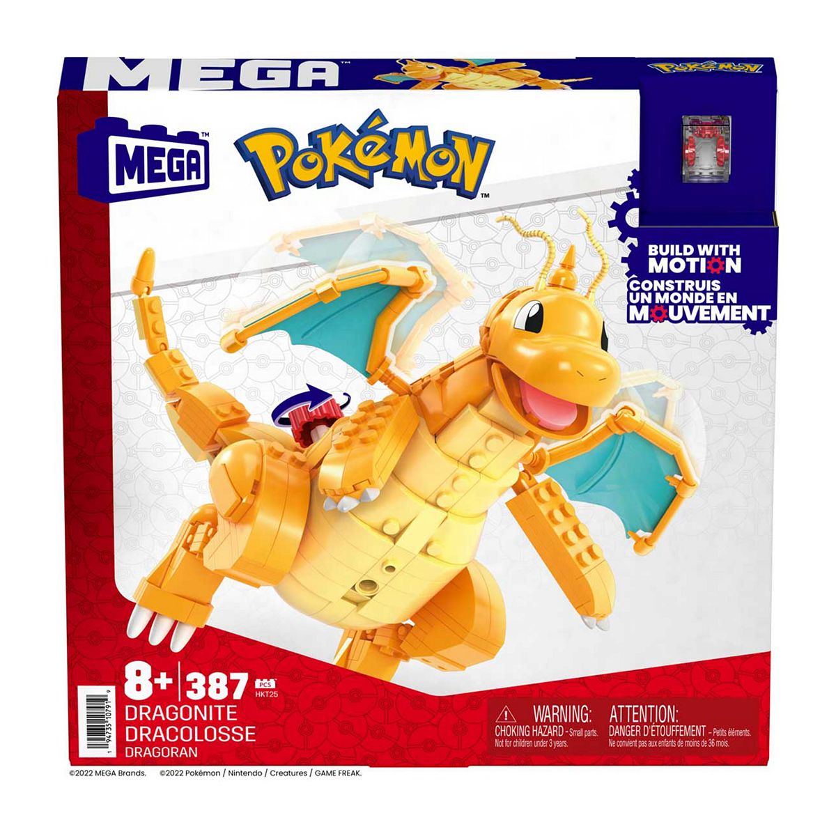 Mega Construx Pokemon Builder - Dragonite GOODS Boots   