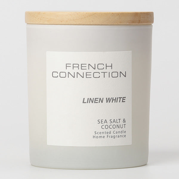French Connection Pastel sea salt coconut candle 200g, UK version