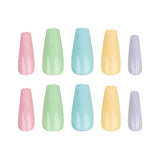 Nail HQ Long Coffin Mixed Pastels GOODS Superdrug   