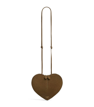 Harrods Alaïa Mini Suede Le Coeur Shoulder Bag- Buy online at McGrocer