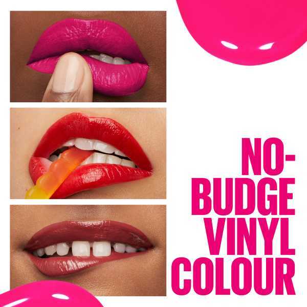 Maybelline Vinyl Ink Liquid Lipstick Upbeat, imported from the UK