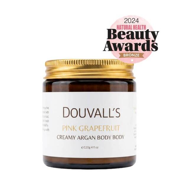 Douvall's Argan Body Butter Grapefruit 60ml - British product