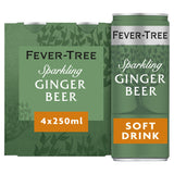 Fever-Tree Premium Ginger Beer 4x250ml GOODS Sainsburys   