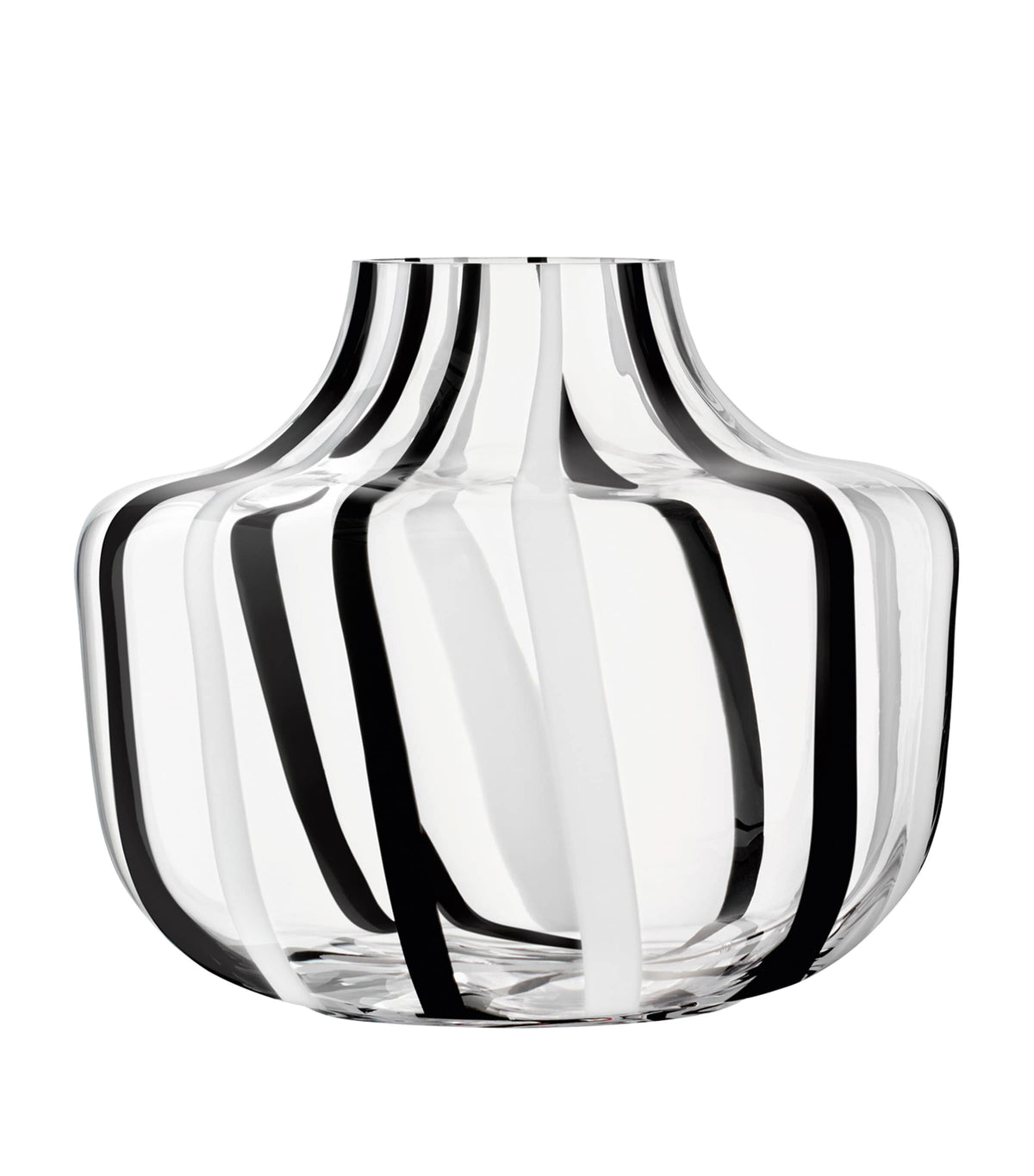 LSA International stripe vase 20cm, UK version