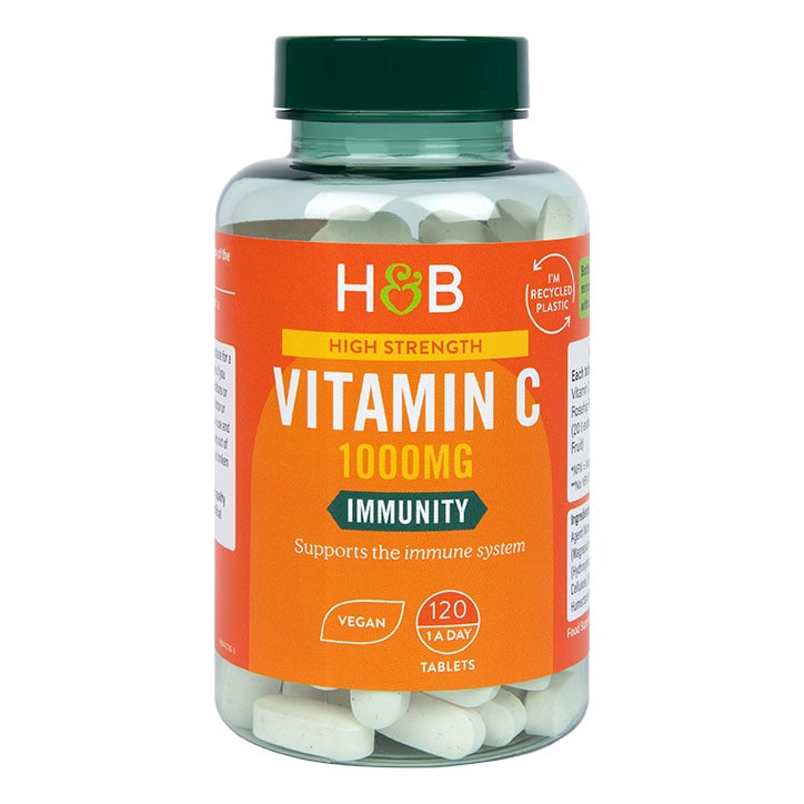 Holland & Barrett High Strength Slow Release Vitamin C 1500mg 120 Tablets GOODS Holland&Barrett   