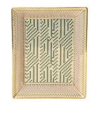 Bernardaud porcelain Augusta valet tray 20cm x 16cm, imported from the UK