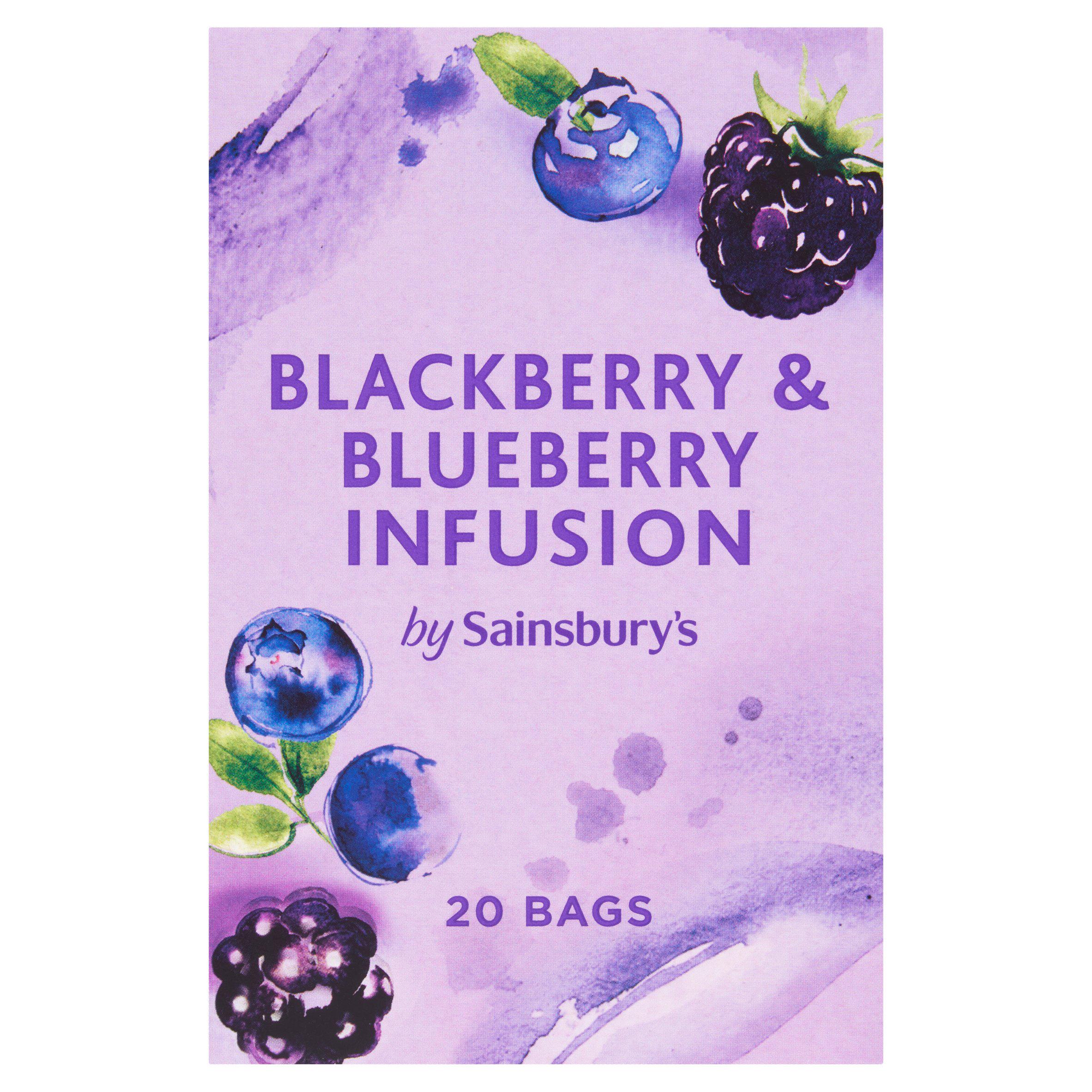 Sainsbury's Infusions Blackberry & Blueberry x20 GOODS Sainsburys   