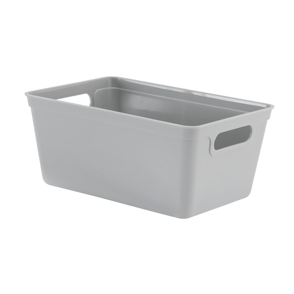 Sainsbury's Home Storage Tray Light Grey 4L