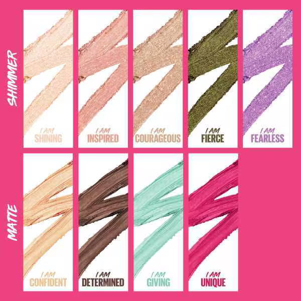 Maybelline eyeshadow stick I Am Determined, imported from the UK