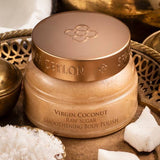 SPA CEYLON body polish Virgin Coconut Raw Sugar, UK version