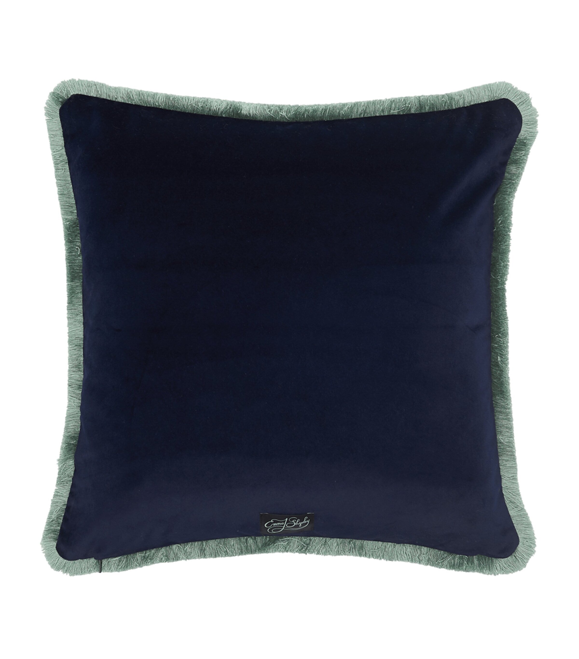 Emma J Shipley Velvet Lynx cushion 46cm x 46cm - British product