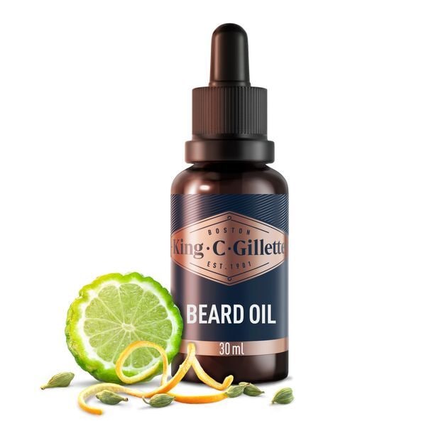 King C. Gillette Beard Oil for Men, 30 ml