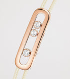 Messika Care(s) pink gold diamond bracelet, imported from the UK