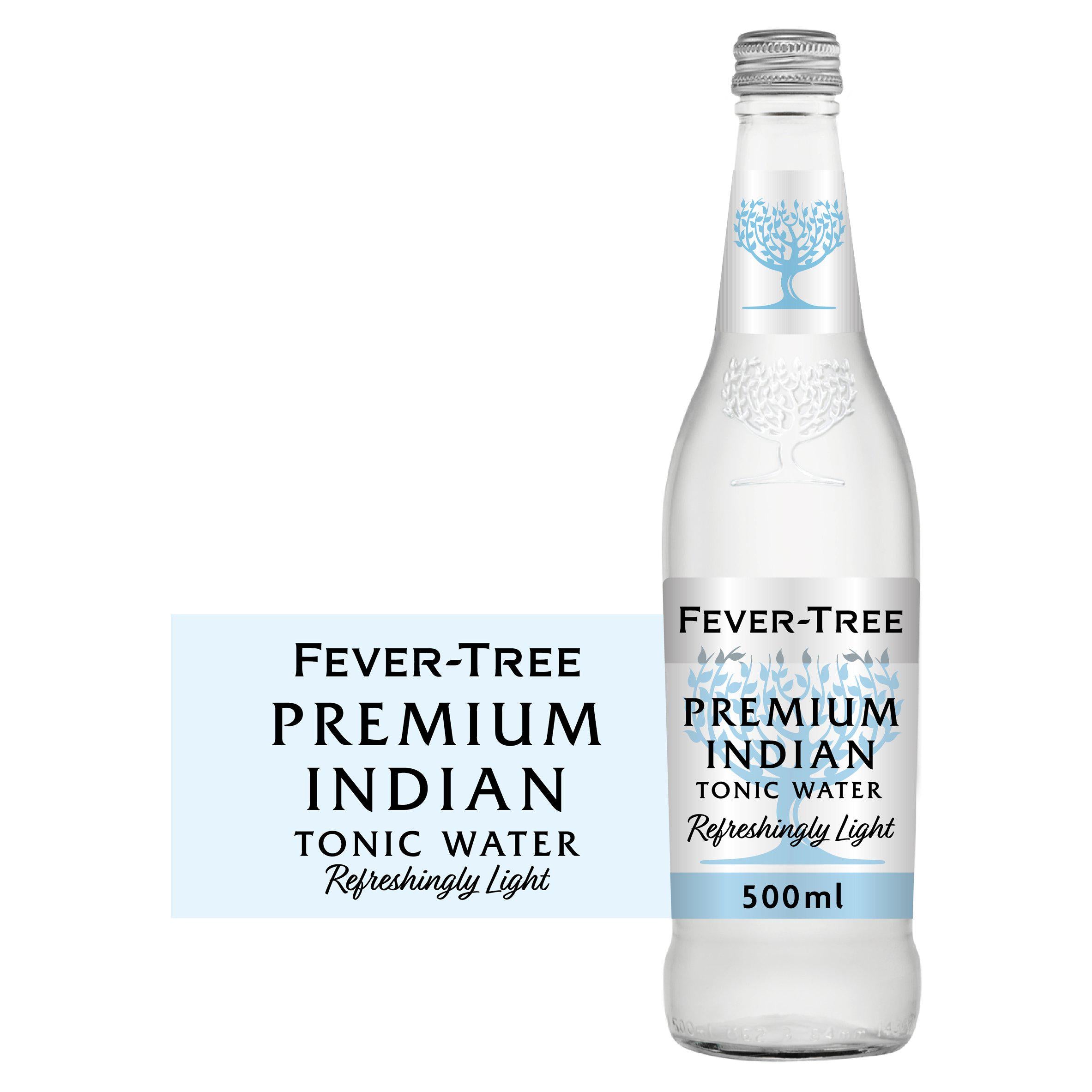 Fever Tree Refreshingly Light Indian Tonic Water 500ml GOODS Sainsburys   