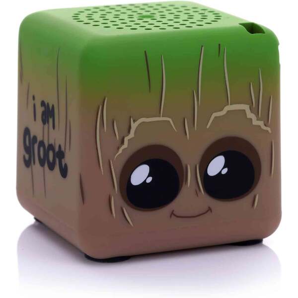 Bitty Boomers Marvel Groot micro Bluetooth speaker, imported from the UK