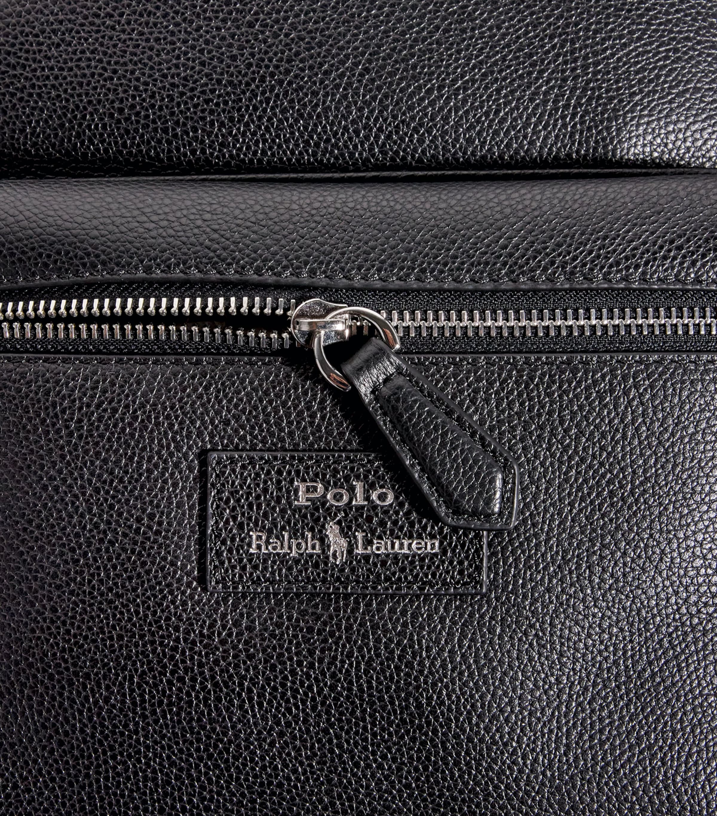 Polo Ralph Lauren pebbled leather backpack (British brand)