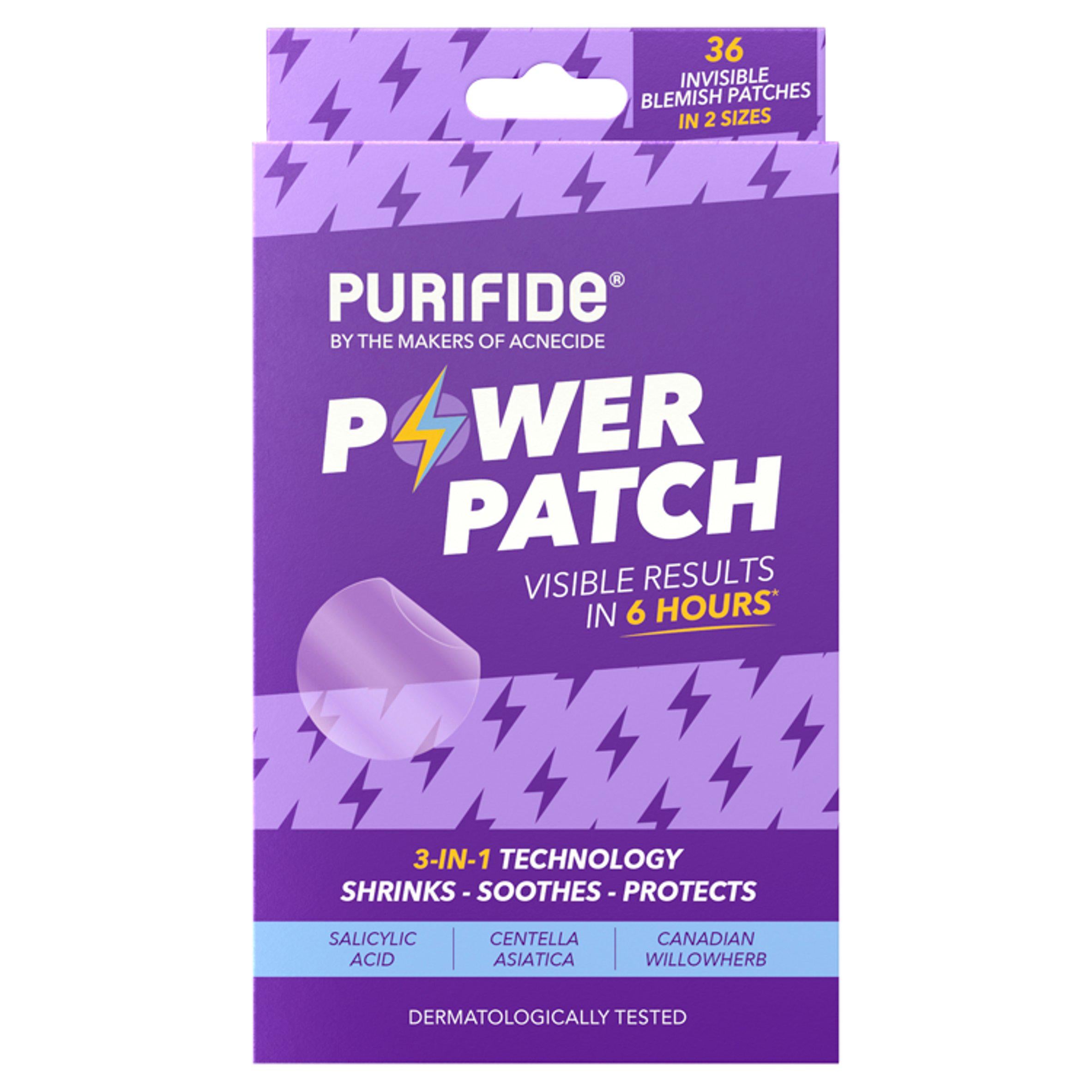 Purifide Power Patch 36 Invisible Blemish Patches in 2 Sizes GOODS Sainsburys   