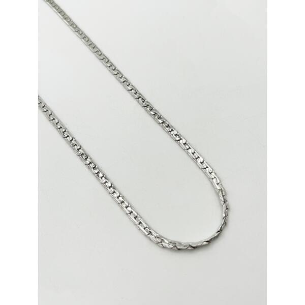 SVNX interlocked chain necklace silver 18 inches, imported from the UK