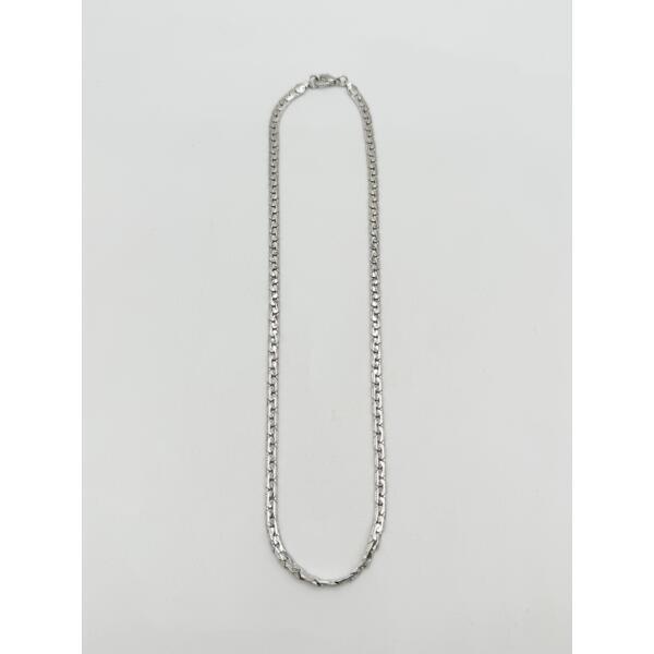 SVNX interlocked chain necklace silver 18 inches, imported from the UK