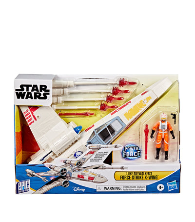 Harrods Star Wars Luke Skywalker's Force Strike X-Wing Action Toy- Buy online at McGrocer