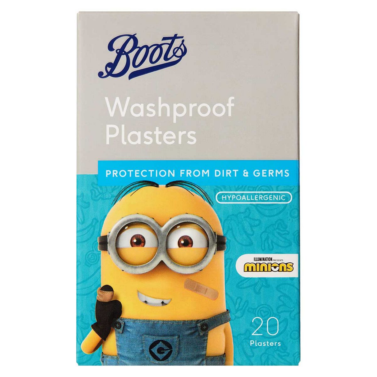 Boots Minions Washproof Plasters 20s GOODS Boots   