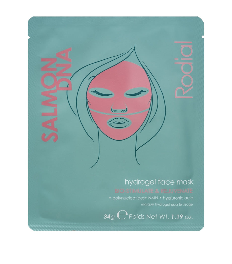Rodial Salmon DNA Hydrogel Face Mask 4-pack, UK version