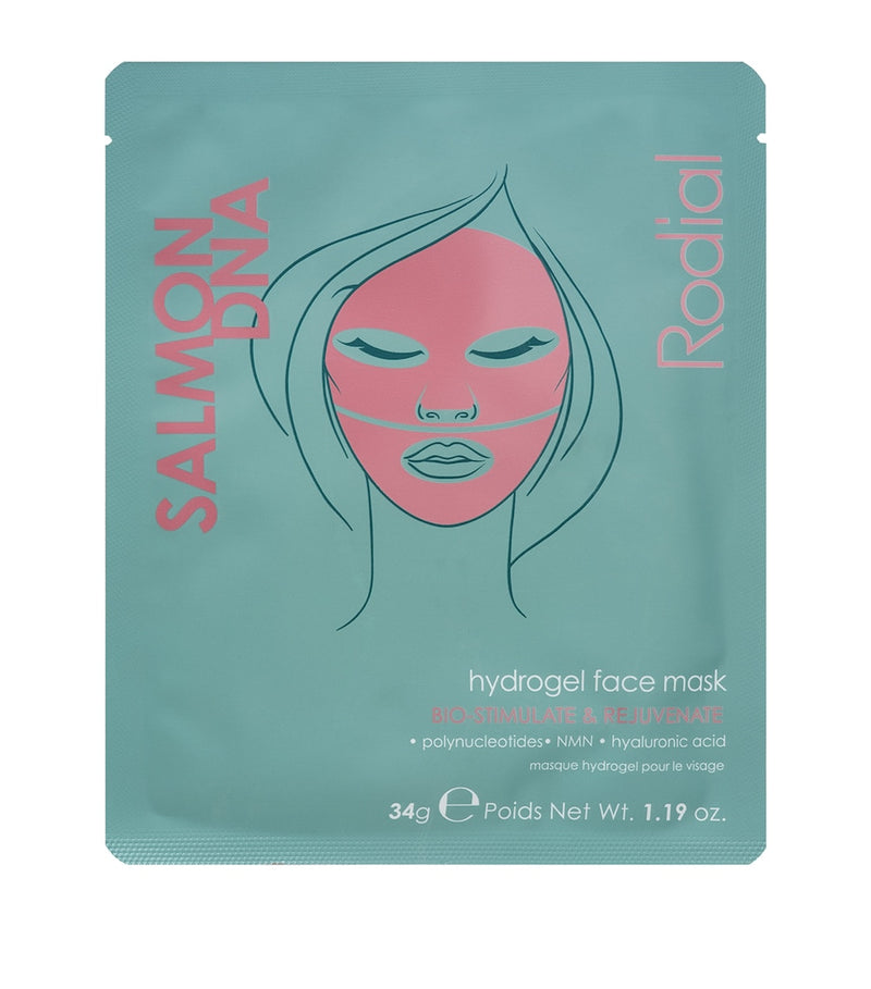 Rodial Salmon DNA Hydrogel Face Mask 4-pack, UK version