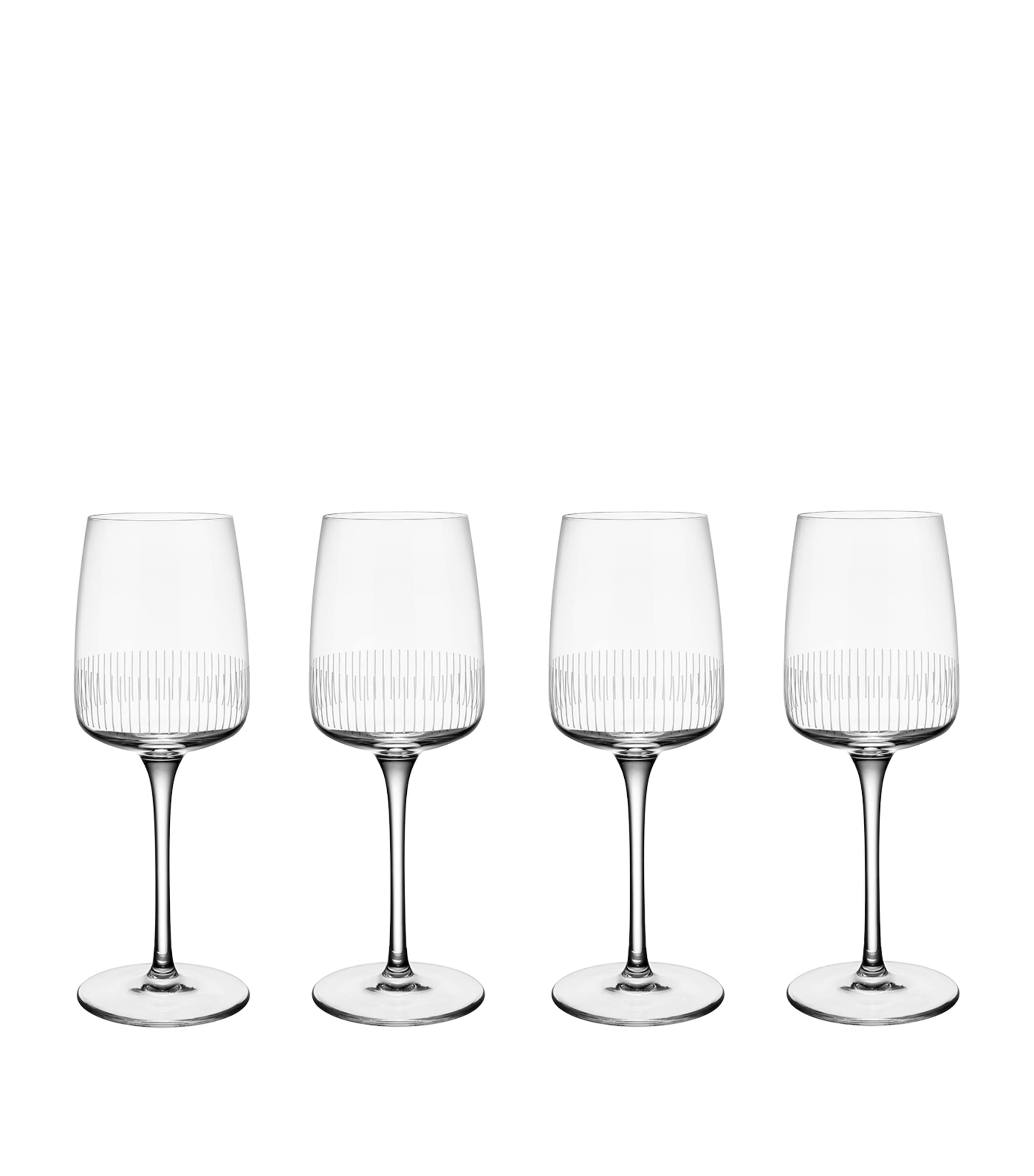 Villeroy & Boch Crystal Afina white wine glasses 125ml (British brand)