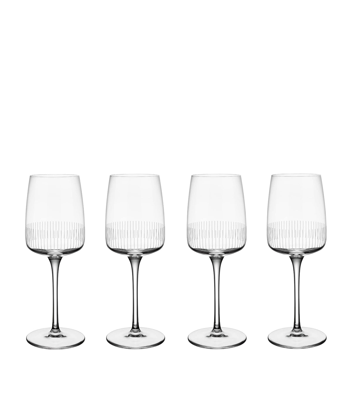 Villeroy & Boch Crystal Afina white wine glasses 125ml (British brand)